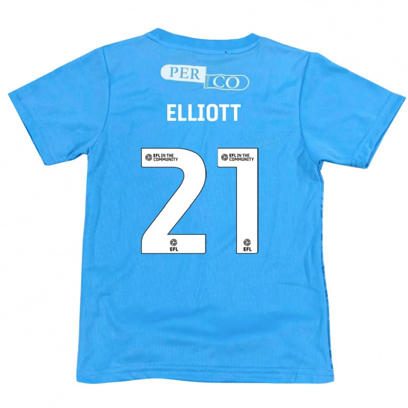 Danxen Homem Felix Elliott #21 Azul Branco Camisola Guarda-Redes 2025/26 Camisa