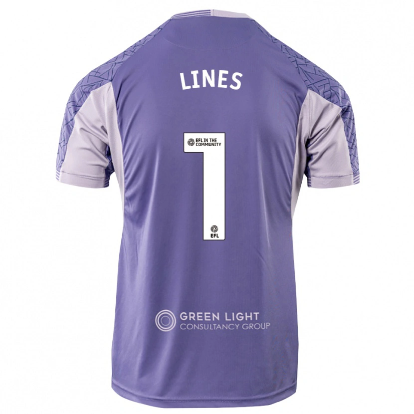 Danxen Homem Luis Lines #1 Roxo Claro Camisola Guarda-Redes 2025/26 Camisa