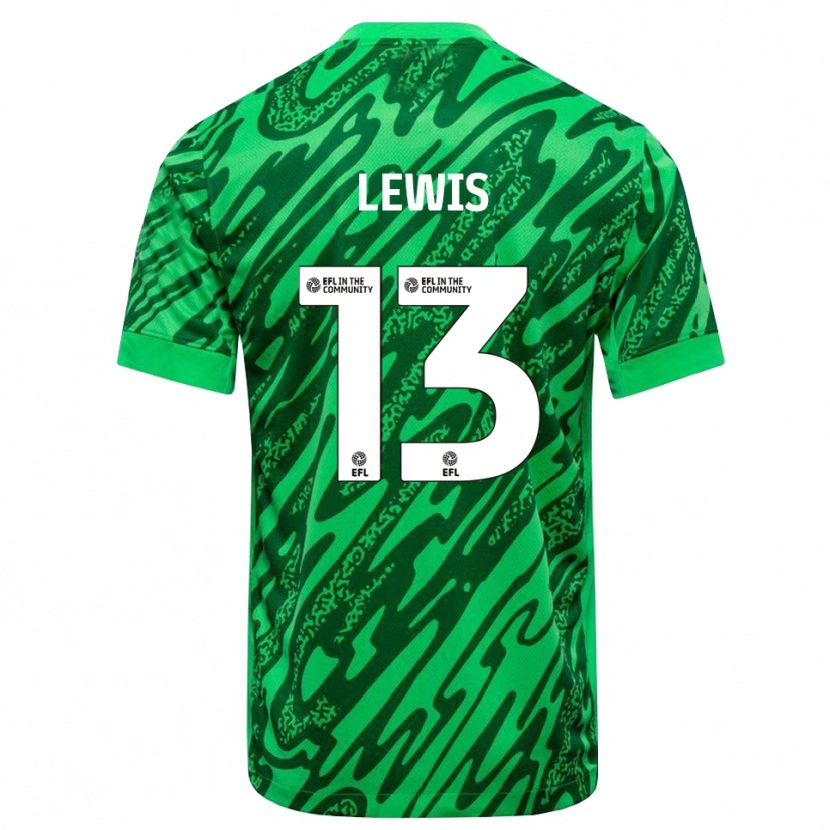 Danxen Homem Karl Lewis #13 Verde Floresta Camisola Guarda-Redes 2025/26 Camisa