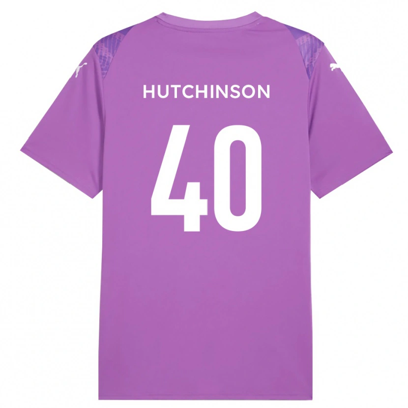 Danxen Homem Luke Hutchinson #40 Orquídea Médio Camisola Guarda-Redes 2025/26 Camisa
