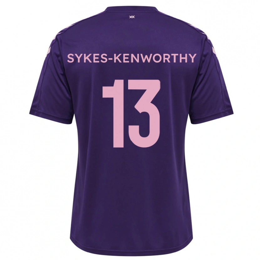 Danxen Homem George Sykes-Kenworthy #13 Rosa Roxo Camisola Guarda-Redes 2025/26 Camisa