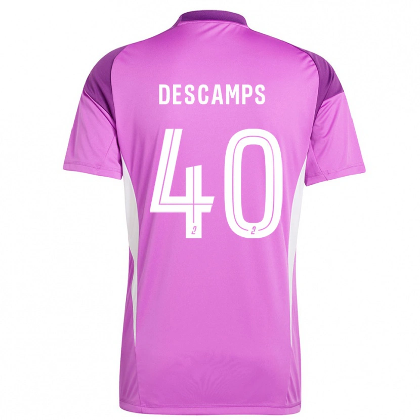 Danxen Homem Rémy Descamps #40 Lavanda Camisola Guarda-Redes 2025/26 Camisa