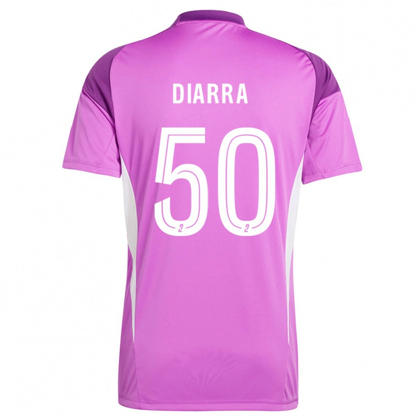Danxen Homem Lassine Diarra #50 Lavanda Camisola Guarda-Redes 2025/26 Camisa