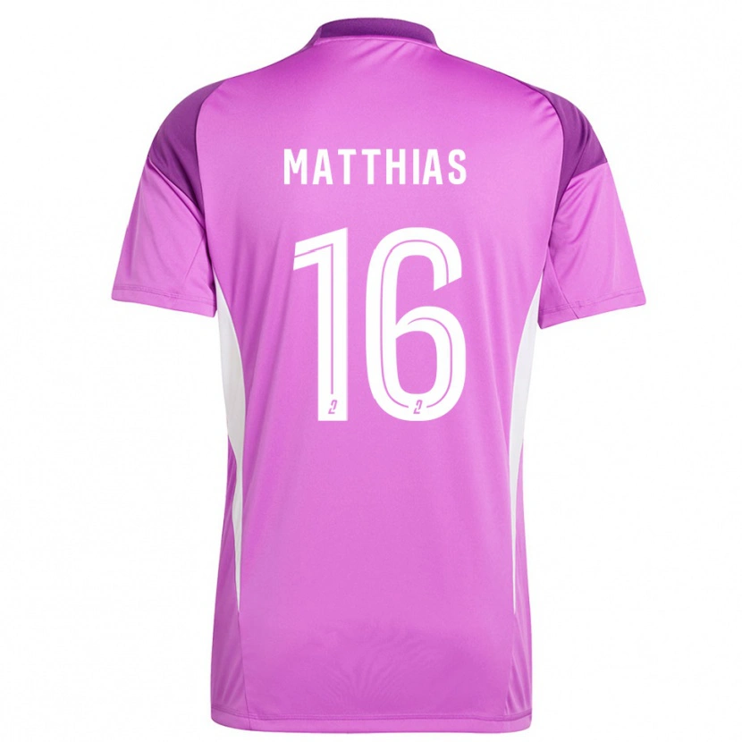 Danxen Homem Matthias da Silva #16 Lavanda Camisola Guarda-Redes 2025/26 Camisa