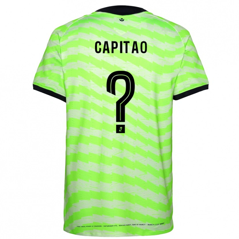 Danxen Homem Maud Capitao #0 Verde Neon Camisola Guarda-Redes 2025/26 Camisa