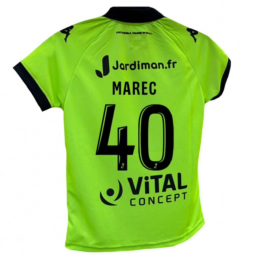 Danxen Homem Noah Marec #40 Verde Neon Camisola Guarda-Redes 2025/26 Camisa