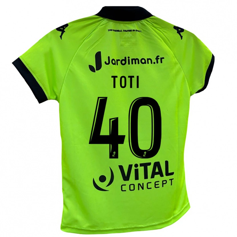 Danxen Homem Manon Toti #40 Verde Neon Camisola Guarda-Redes 2025/26 Camisa