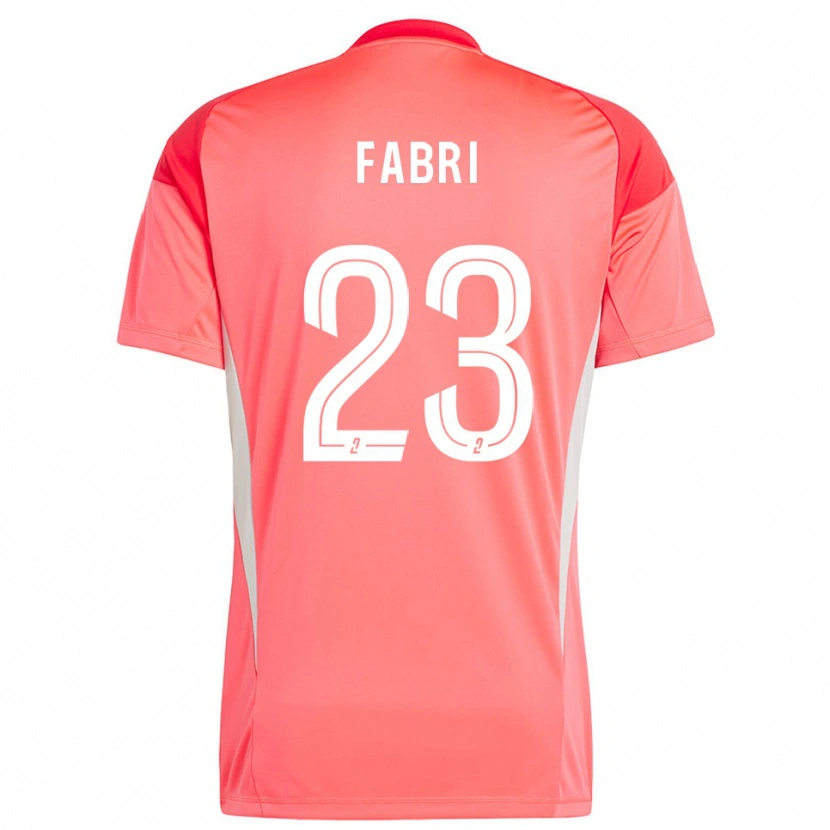 Danxen Homem Julien Fabri #23 Branco Vermelho Laranja Camisola Guarda-Redes 2025/26 Camisa