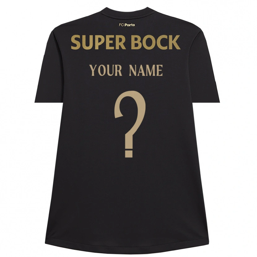 Danxen Homem FC Porto Preto Marrom Camisola Guarda-Redes 2025/26 Camisa