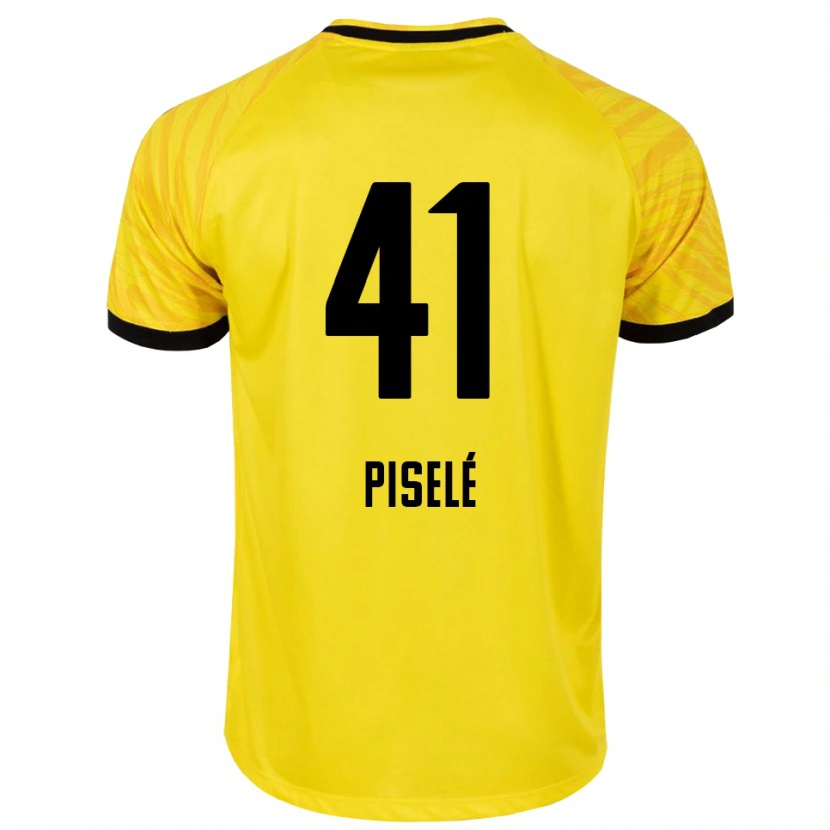 Danxen Homem Lowie Piselé #41 Amarelo Preto Camisola Guarda-Redes 2025/26 Camisa