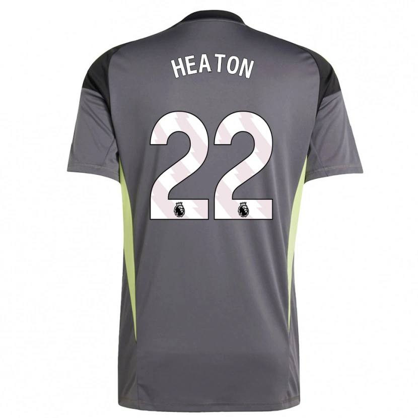 Danxen Homem Tom Heaton #22 Cinza Escuro Branco Camisola Guarda-Redes 2025/26 Camisa