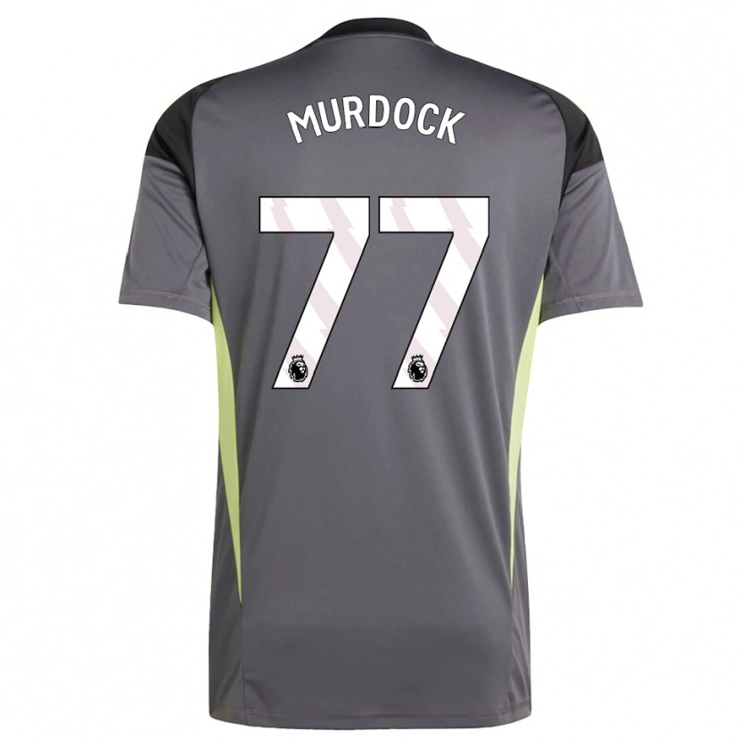 Danxen Homem Will Murdock #77 Cinza Escuro Branco Camisola Guarda-Redes 2025/26 Camisa