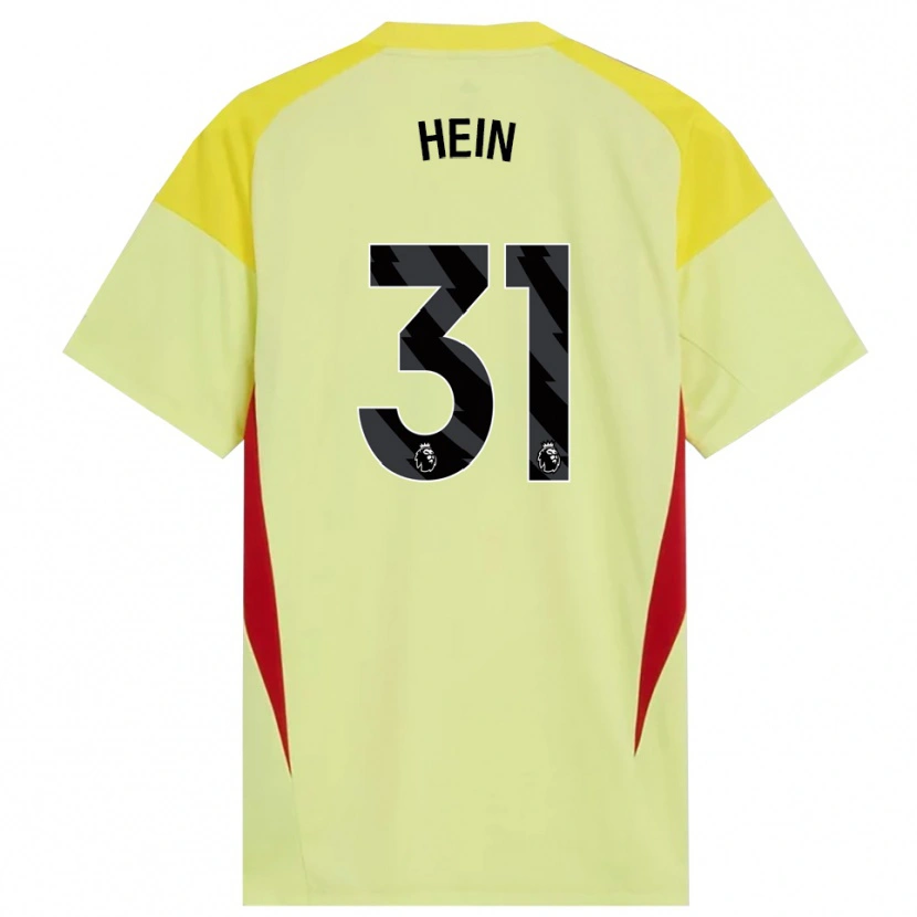 Danxen Homem Karl Hein #31 Amarelo Vermelho Preto Camisola Guarda-Redes 2025/26 Camisa