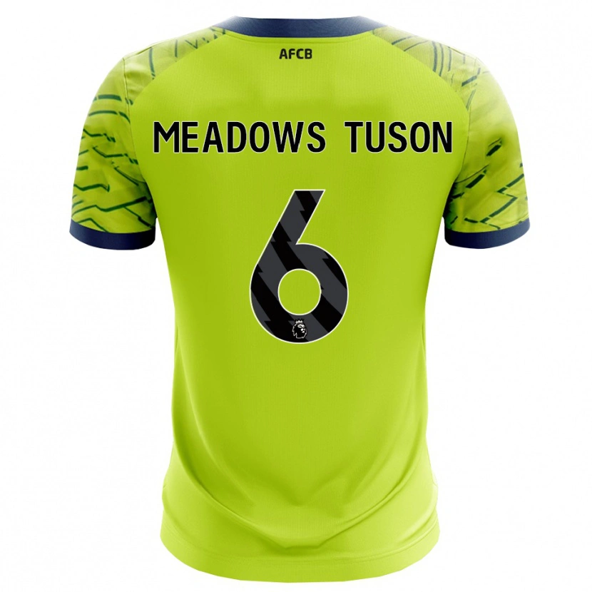 Danxen Homem Freya Meadows Tuson #6 Verde Amarelo Camisola Guarda-Redes 2025/26 Camisa