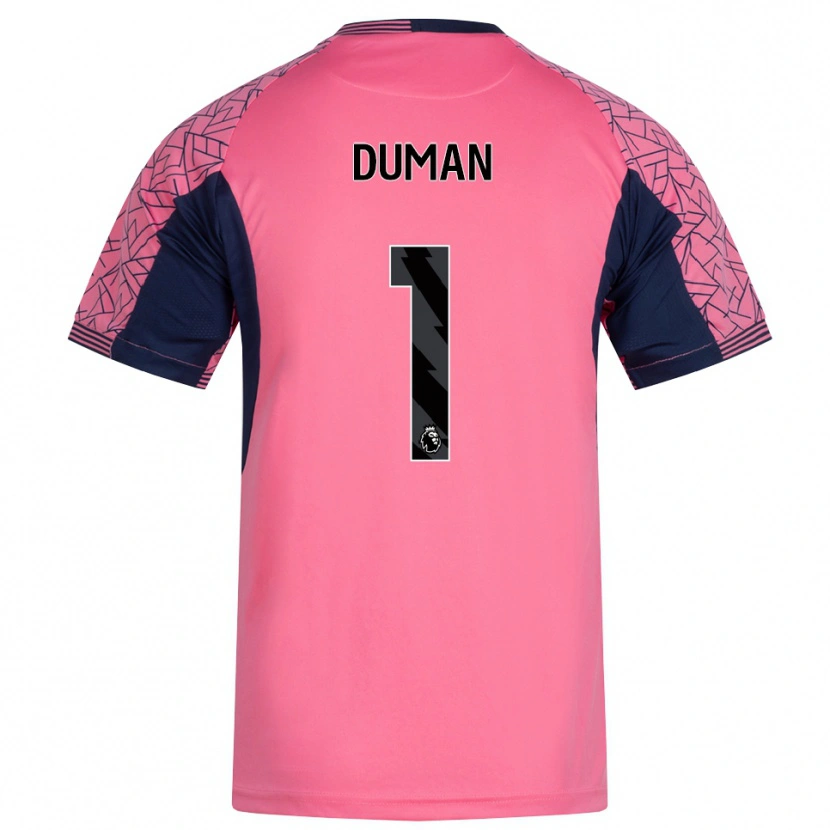 Danxen Homem Layla-Belle Duman #1 Rosa Preto Camisola Guarda-Redes 2025/26 Camisa
