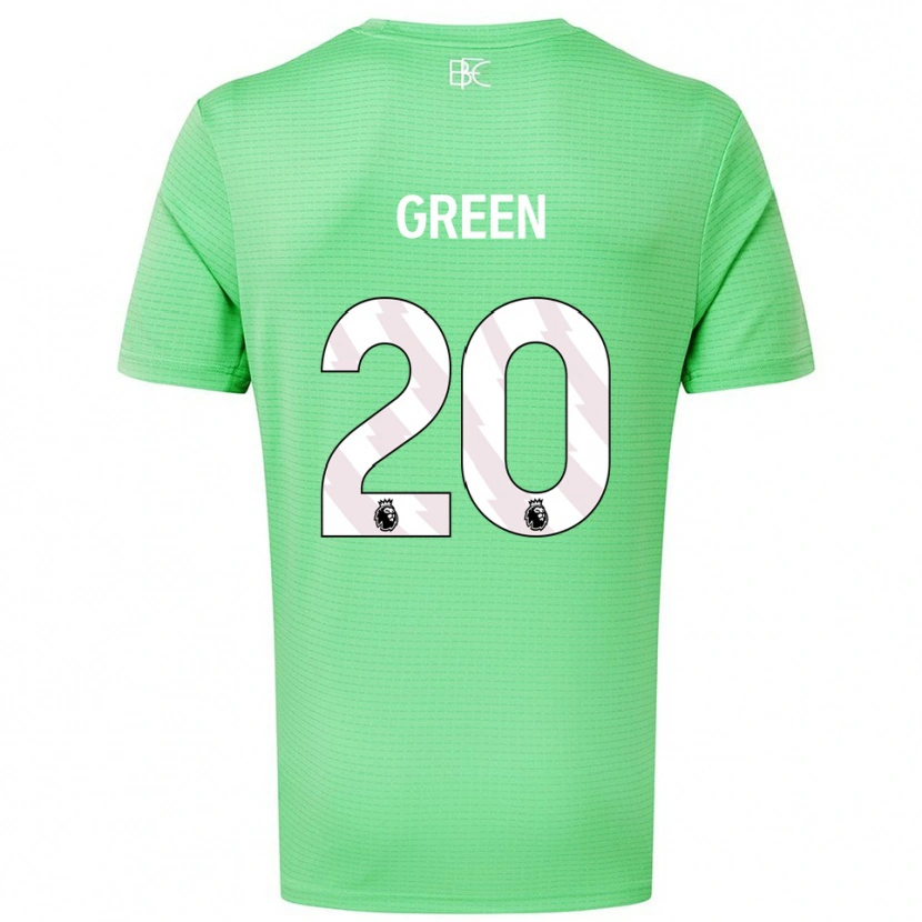 Danxen Homem Etienne Green #20 Verde Médio Camisola Guarda-Redes 2025/26 Camisa