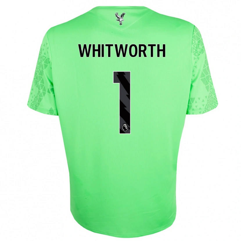 Danxen Homem Harry Whitworth #1 Verde Preto Camisola Guarda-Redes 2025/26 Camisa