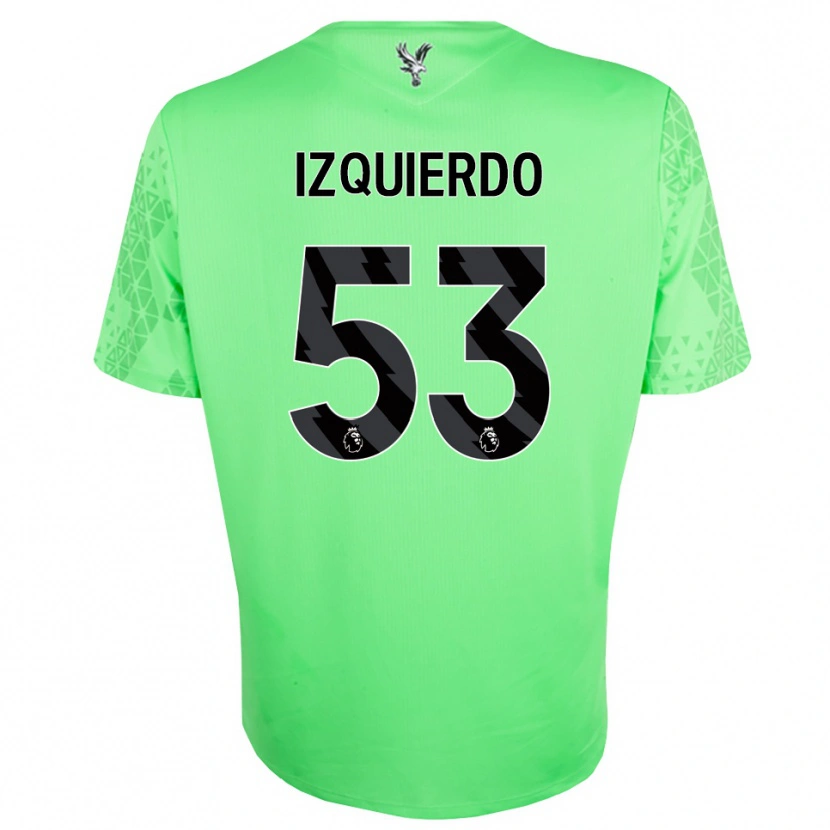Danxen Homem Jackson Izquierdo #53 Verde Preto Camisola Guarda-Redes 2025/26 Camisa
