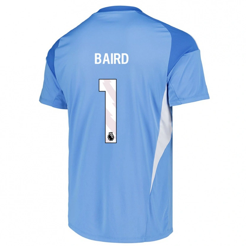 Danxen Homem Alex Baird #1 Azul Céu Branco Camisola Guarda-Redes 2025/26 Camisa