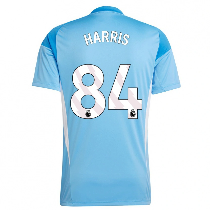 Danxen Homem Aidan Harris #84 Azul Branco Camisola Guarda-Redes 2025/26 Camisa