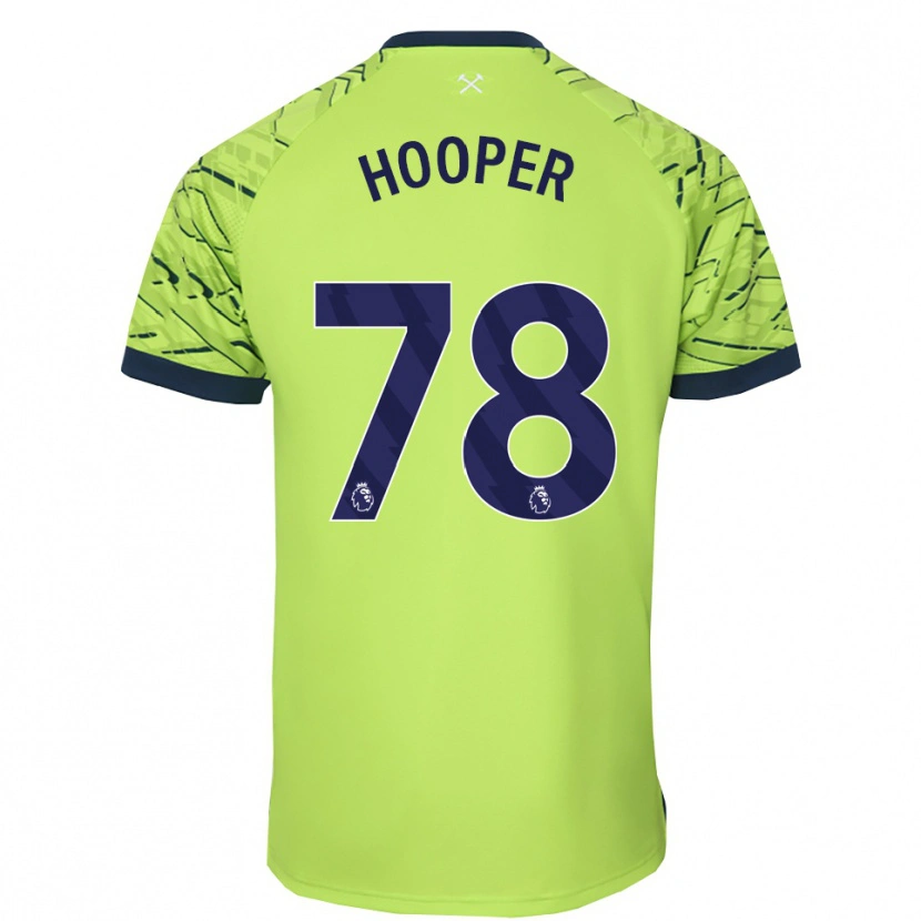 Danxen Homem Finley Hooper #78 Verde Fluorescente Camisola Guarda-Redes 2025/26 Camisa