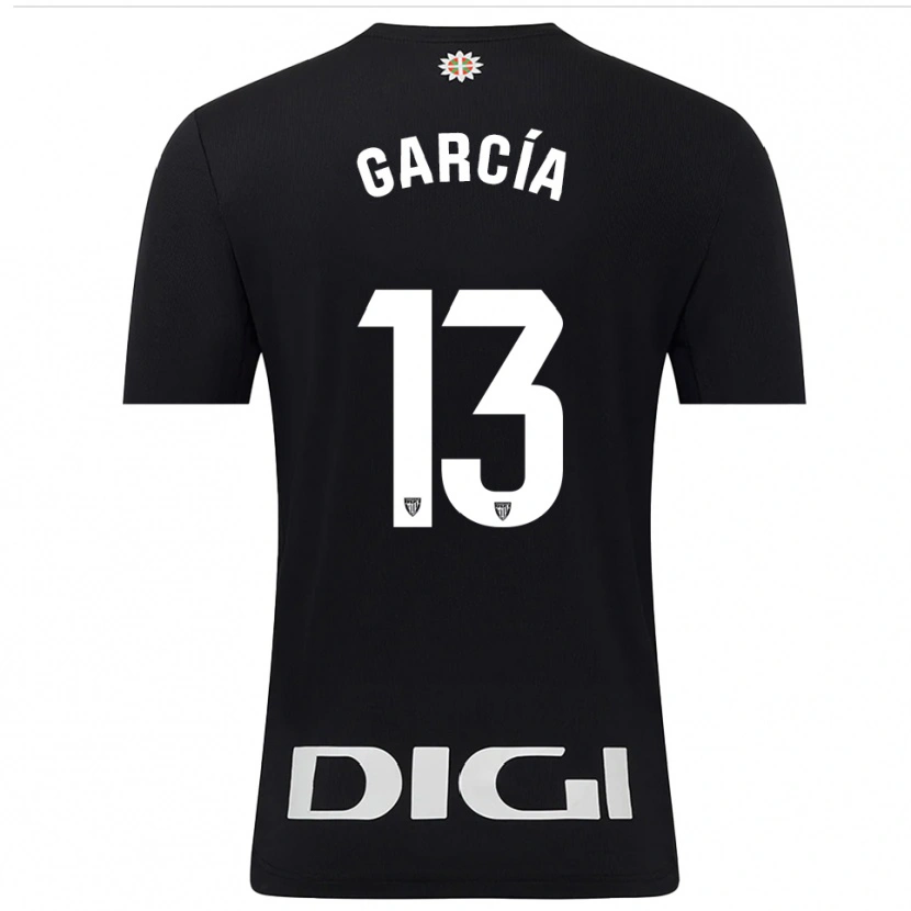 Danxen Homem Simón García #13 Preto Branco Camisola Guarda-Redes 2025/26 Camisa