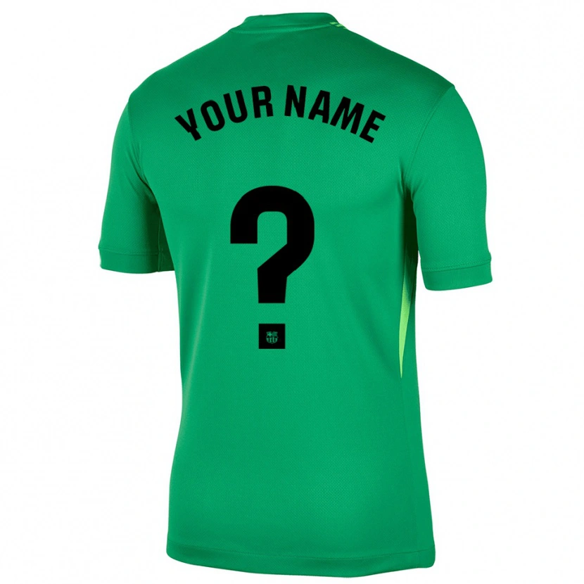 Danxen Homem Barcelona Verde Preto Camisola Guarda-Redes 2025/26 Camisa