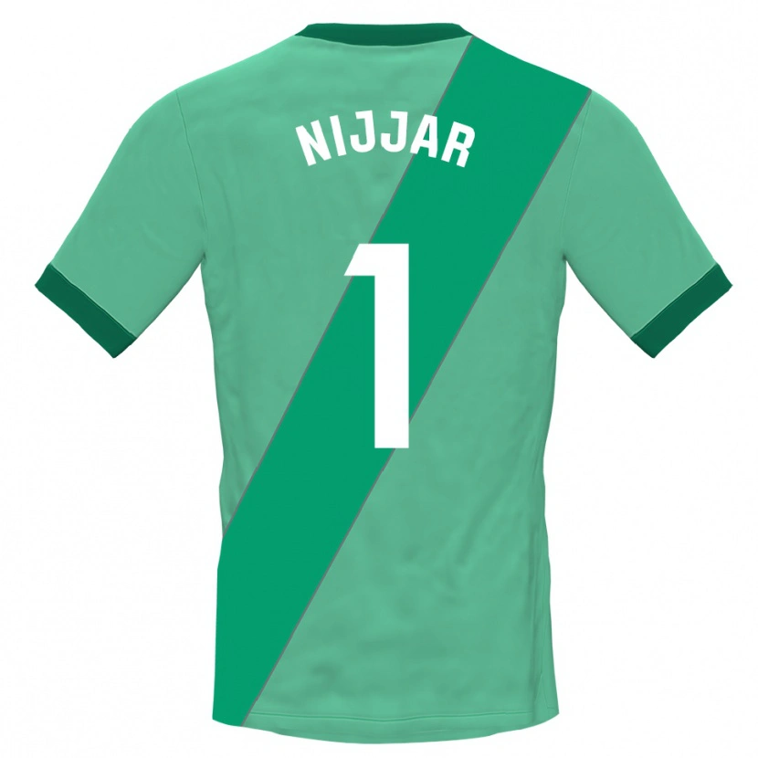 Danxen Homem Tejpal Nijjar #1 Verde Preto Camisola Guarda-Redes 2025/26 Camisa