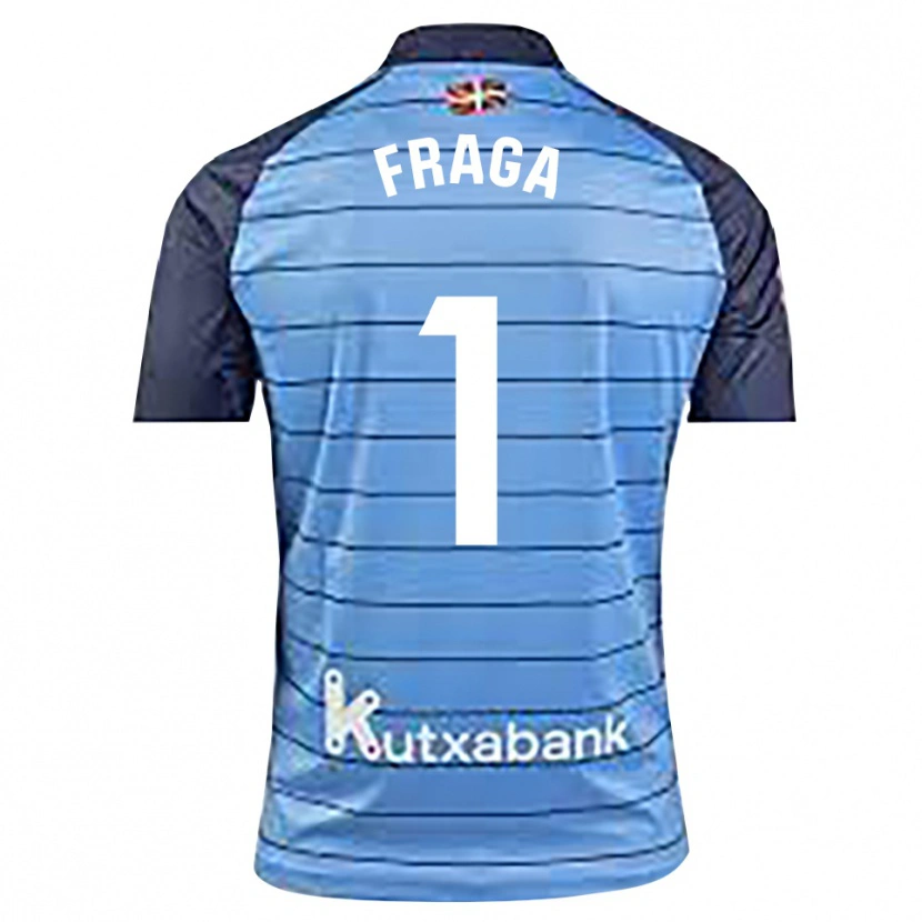 Danxen Homem Aitor Fraga #1 Azul Marinho Camisola Guarda-Redes 2025/26 Camisa
