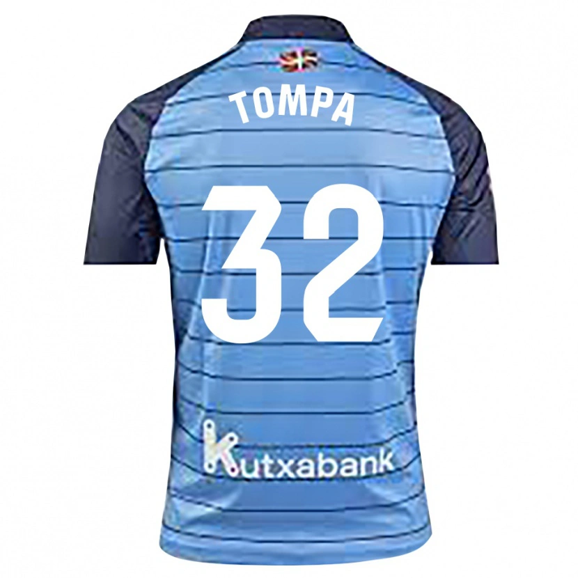 Danxen Homem Ákos Tompa #32 Azul Marinho Camisola Guarda-Redes 2025/26 Camisa