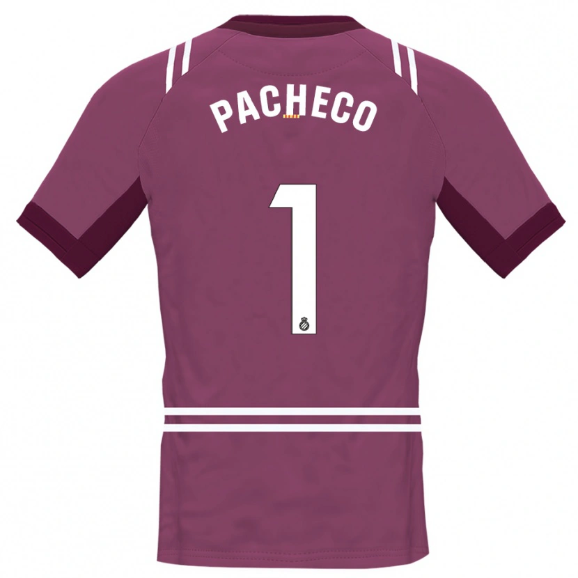 Danxen Homem Álvaro Pacheco #1 Bordô Branco Camisola Guarda-Redes 2025/26 Camisa
