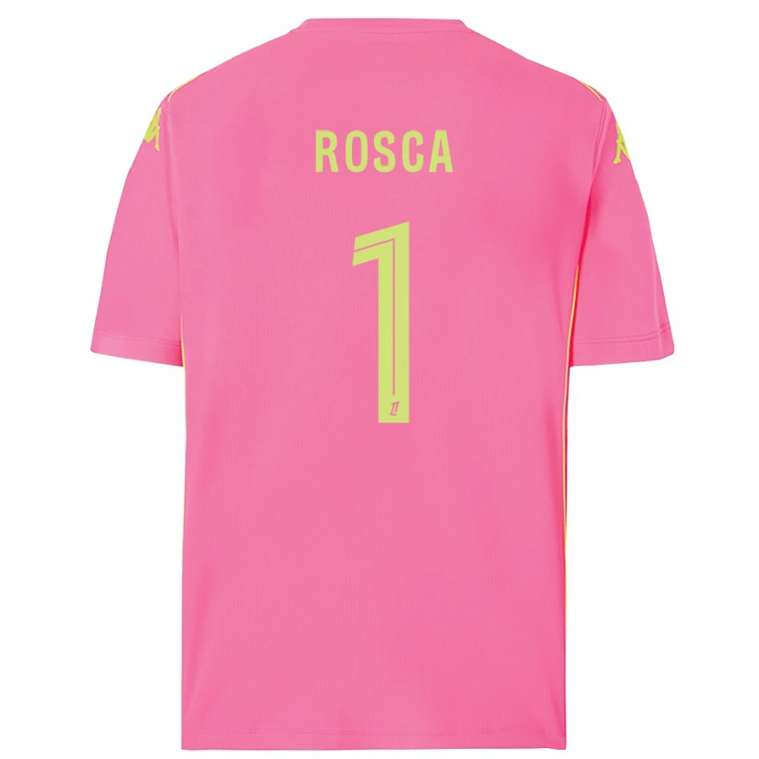 Danxen Homem Daniel Rosca #1 Rosa Choque Camisola Guarda-Redes 2025/26 Camisa