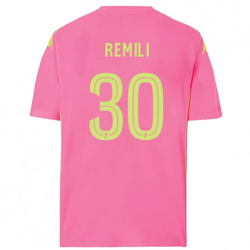 Danxen Homem Célia Remili #30 Rosa Choque Camisola Guarda-Redes 2025/26 Camisa