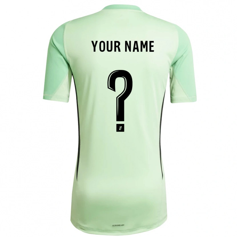 Danxen Homem RC Strasbourg Verde Claro Preto Camisola Guarda-Redes 2025/26 Camisa