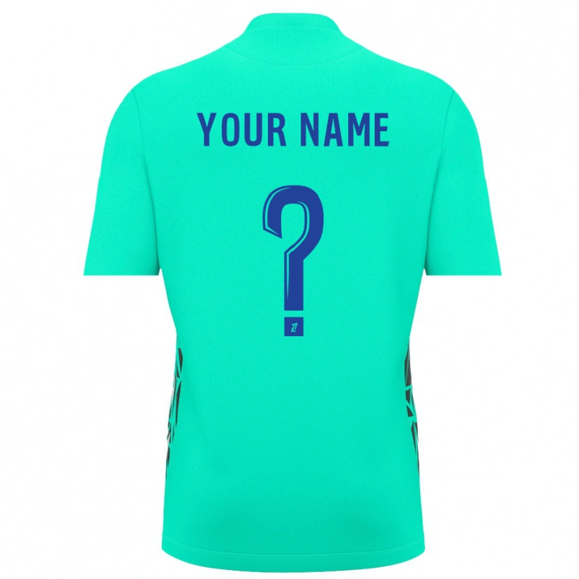 Danxen Homem AJ Auxerre Azul Aquamarina Camisola Guarda-Redes 2025/26 Camisa