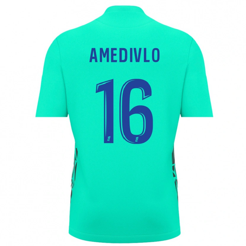 Danxen Homem Rayann Amedivlo #16 Azul Aquamarina Camisola Guarda-Redes 2025/26 Camisa