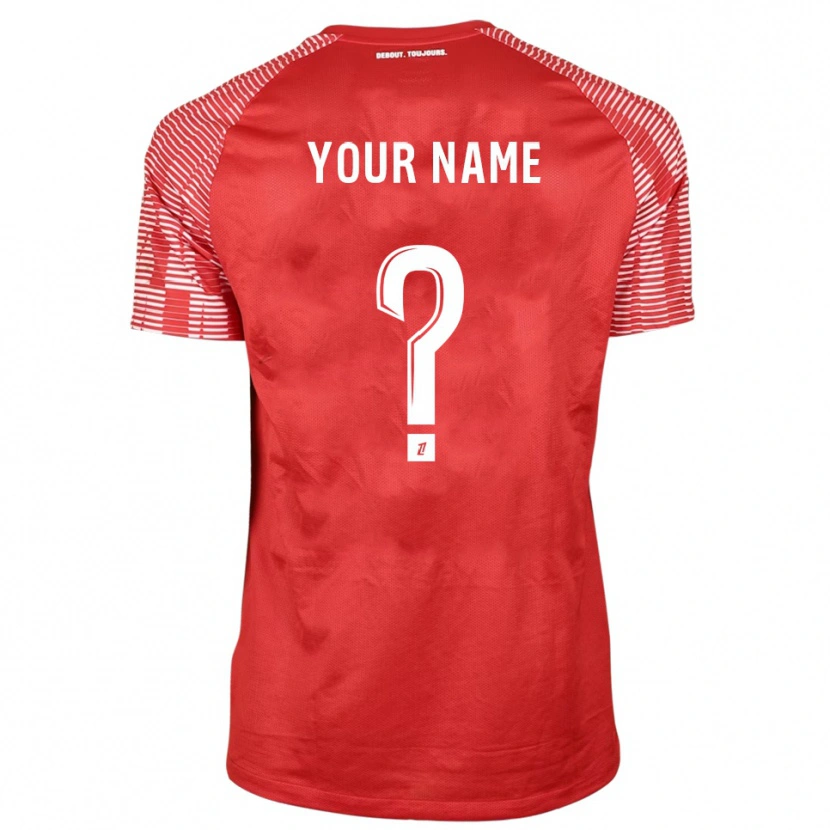 Danxen Homem Angers SCO Vermelho Branco Camisola Guarda-Redes 2025/26 Camisa