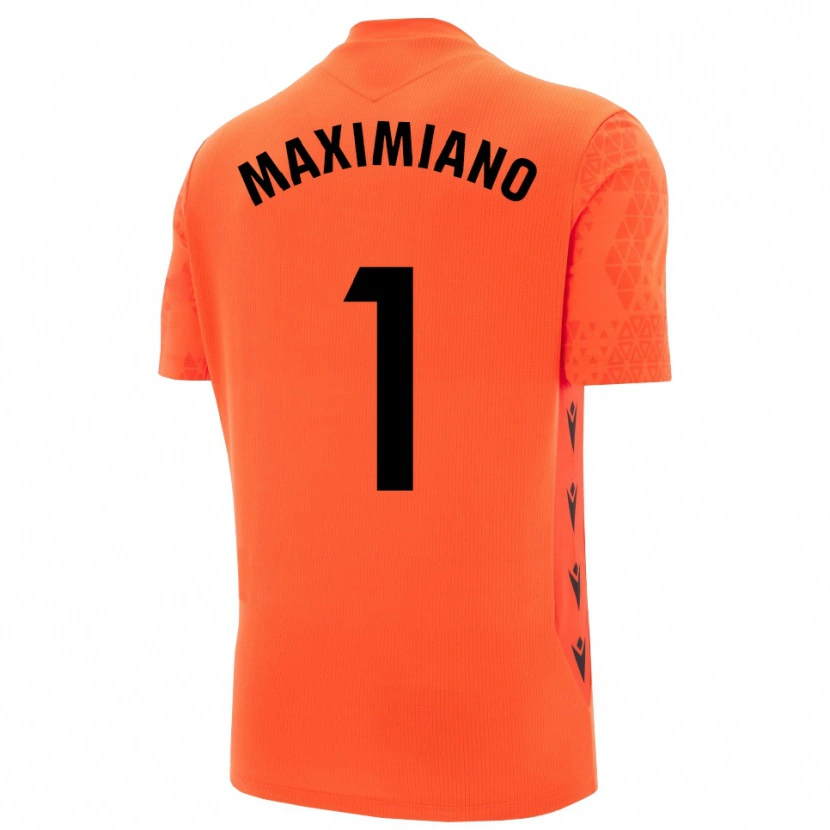 Danxen Homem Luís Maximiano #1 Laranja Preto Camisola Guarda-Redes 2025/26 Camisa
