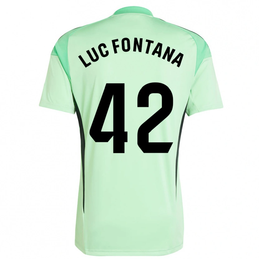 Danxen Homem Jean Luc Fontana #42 Laranja Escuro Preto Camisola Guarda-Redes 2025/26 Camisa