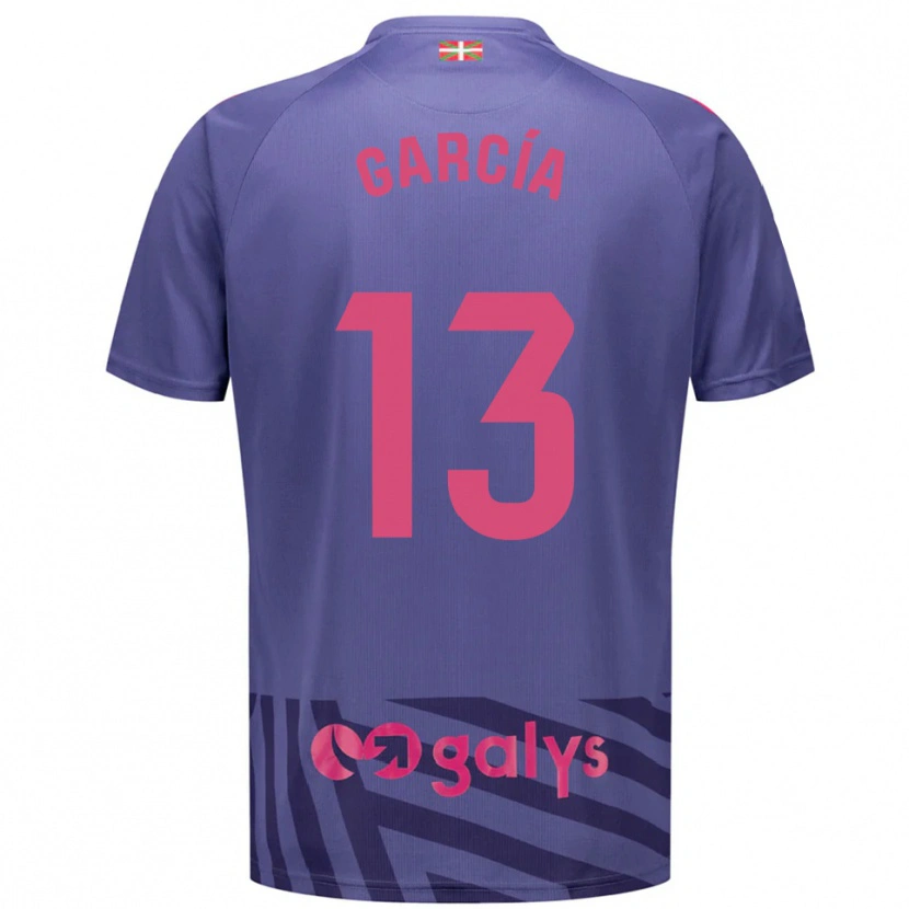 Danxen Homem Jon García #13 Azul Cinza Roxo Camisola Guarda-Redes 2025/26 Camisa