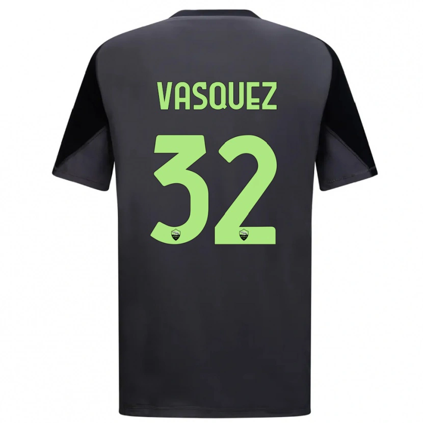 Danxen Homem Devis Vásquez #32 Preto Verde Claro Camisola Guarda-Redes 2025/26 Camisa
