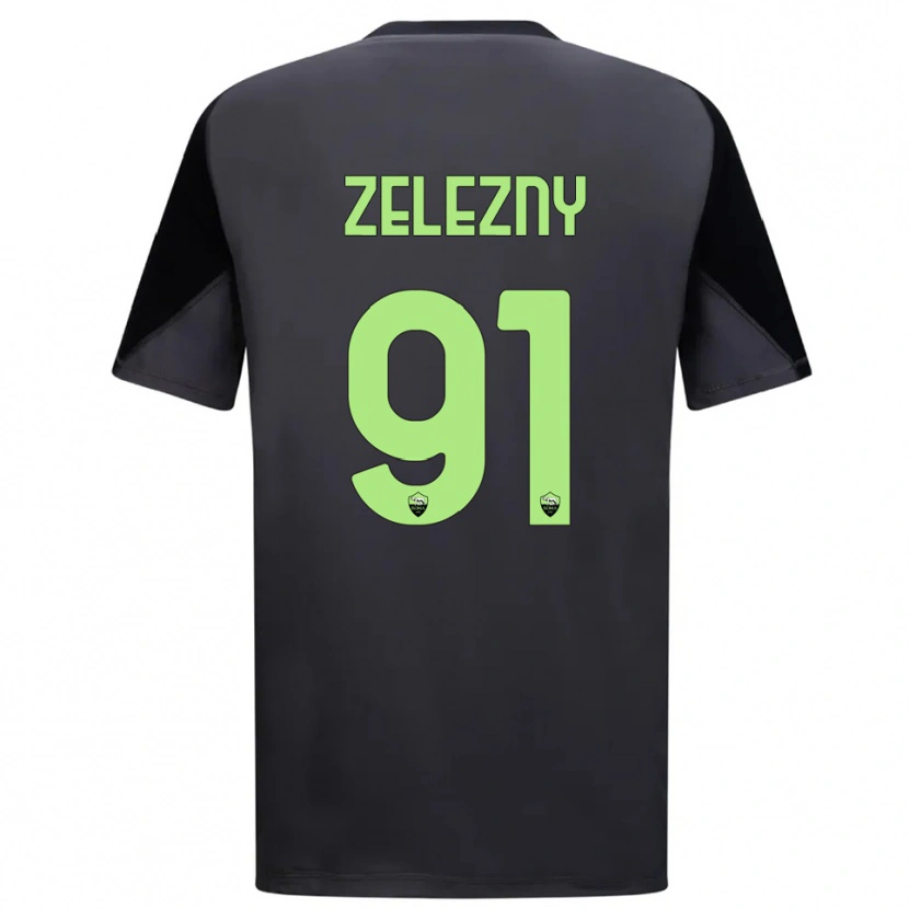 Danxen Homem Radoslaw Zelezny #91 Preto Verde Claro Camisola Guarda-Redes 2025/26 Camisa