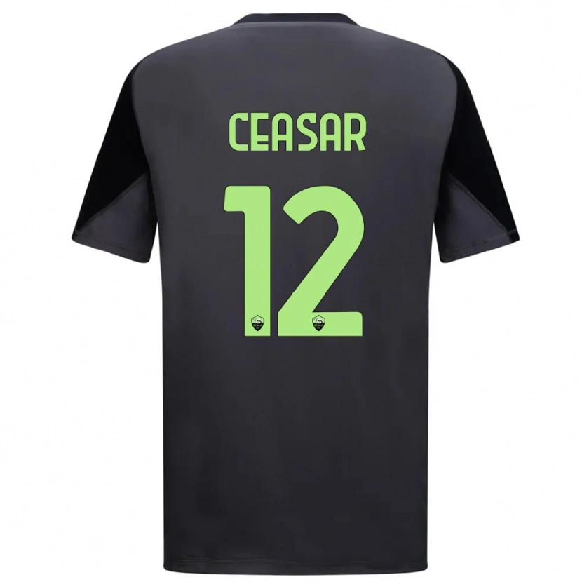 Danxen Homem Camelia Ceasar #12 Preto Verde Claro Camisola Guarda-Redes 2025/26 Camisa