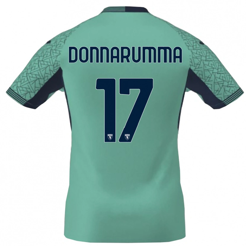 Danxen Homem Antonio Donnarumma #17 Lagoa Azul Camisola Guarda-Redes 2025/26 Camisa
