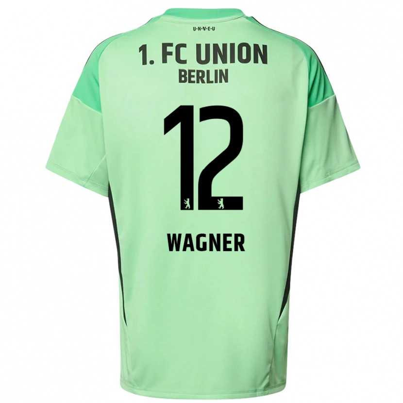 Danxen Homem Melanie Wagner #12 Preto Verde Claro Camisola Guarda-Redes 2025/26 Camisa