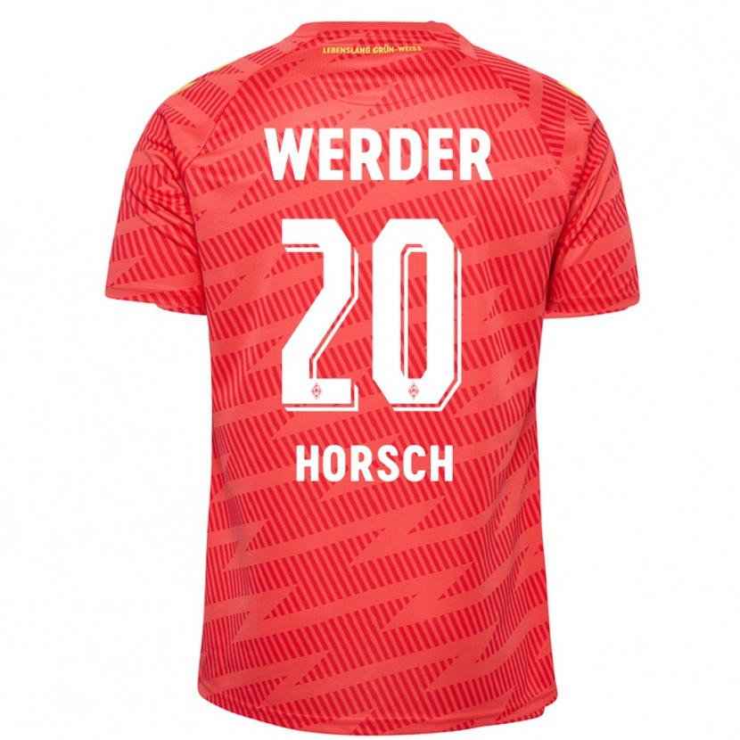 Danxen Homem Jonas Horsch #20 Amarelo Vermelho Camisola Guarda-Redes 2025/26 Camisa