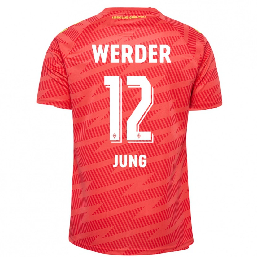 Danxen Homem Hugo Jung #12 Amarelo Vermelho Camisola Guarda-Redes 2025/26 Camisa