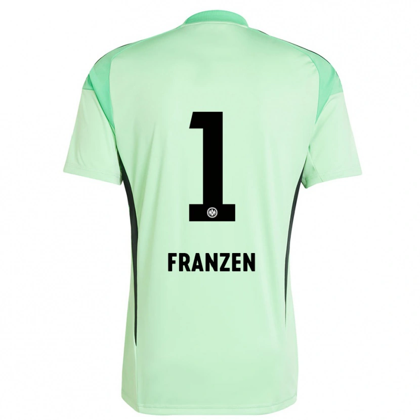 Danxen Homem Marlon Franzen #1 Preto Verde Claro Camisola Guarda-Redes 2025/26 Camisa