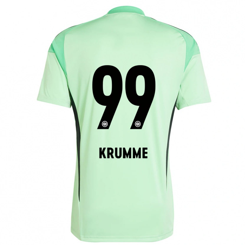 Danxen Homem Janne Krumme #99 Preto Verde Claro Camisola Guarda-Redes 2025/26 Camisa