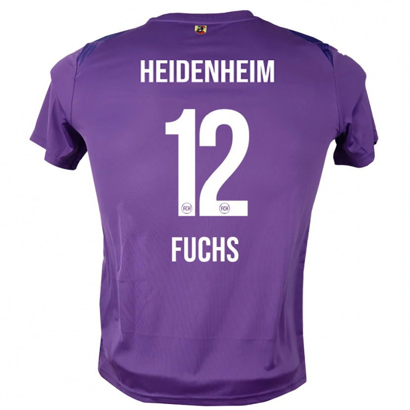 Danxen Homem Celine Fuchs #12 Orquídea Média Camisola Guarda-Redes 2025/26 Camisa